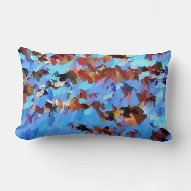 Lumbar Cojín decorativo DE AGUA RÍO (Anverso)
