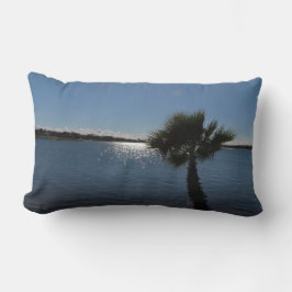 Lumbar Cojín decorativo de árbol de palmeras de San Diego