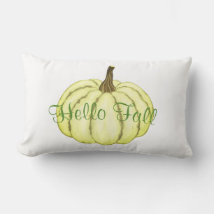 Lumbar Cojín decorativo de calabaza de cosecha de otoño