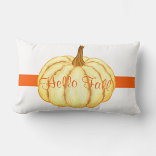 Lumbar Cojín decorativo de calabaza otoñal