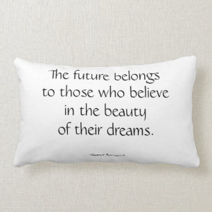 Lumbar Cojín decorativo de cotización de sueños