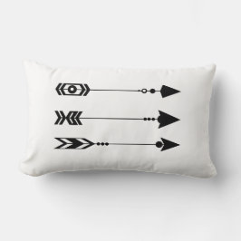 Lumbar Cojín decorativo de flecha
