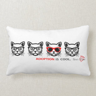 Lumbar Cojín decorativo de gatos Guay