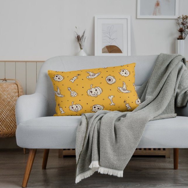 Lumbar Cojín decorativo de Halloween con ortografías y es (Subido por el creador)