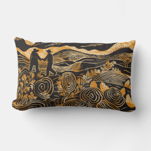 Lumbar Cojín decorativo de los agricultores de papa