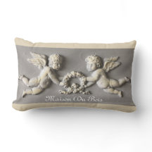 Cojín decorativo de madera de jardín