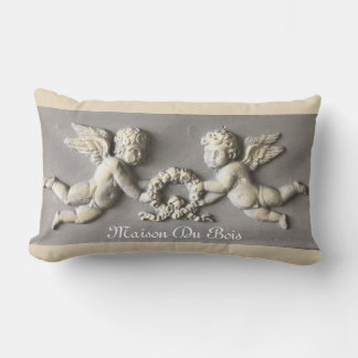 Lumbar Cojín decorativo de madera de jardín