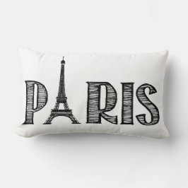 Lumbar Cojín decorativo de París