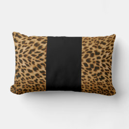 Lumbar Cojín decorativo de patrón leopardo