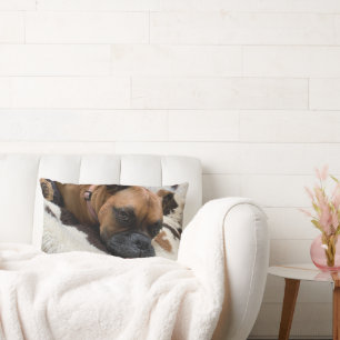 Lumbar Cojín decorativo de perro de Boxer