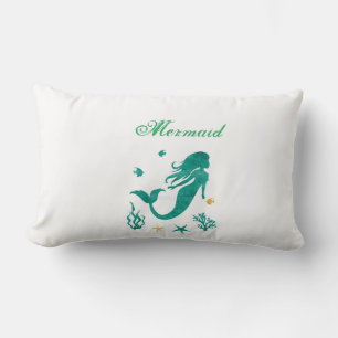Lumbar Cojín decorativo de Sirena