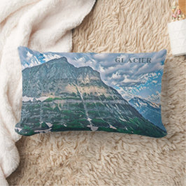 Lumbar Cojín decorativo del Parque Nacional Glacier