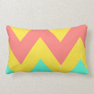 Lumbar Cojín decorativo descarado de Chevron