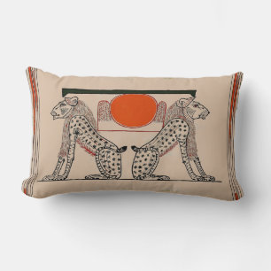 Lumbar Cojín decorativo Egipcio de Dioses