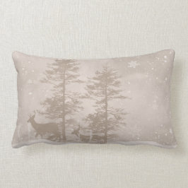 Lumbar Cojín decorativo elegante con paisaje de los