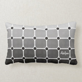 Lumbar Cojín decorativo elegante urbano - gris carbón