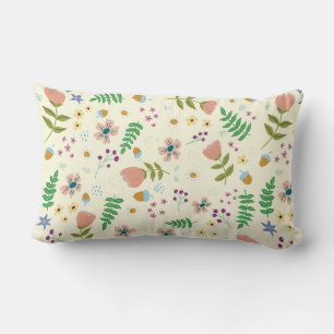 Lumbar Cojín decorativo Floral de Woodland
