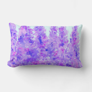 Lumbar Cojín decorativo Floral Larkspur
