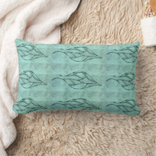 Lumbar Cojín decorativo "Leaf Me Alone"
