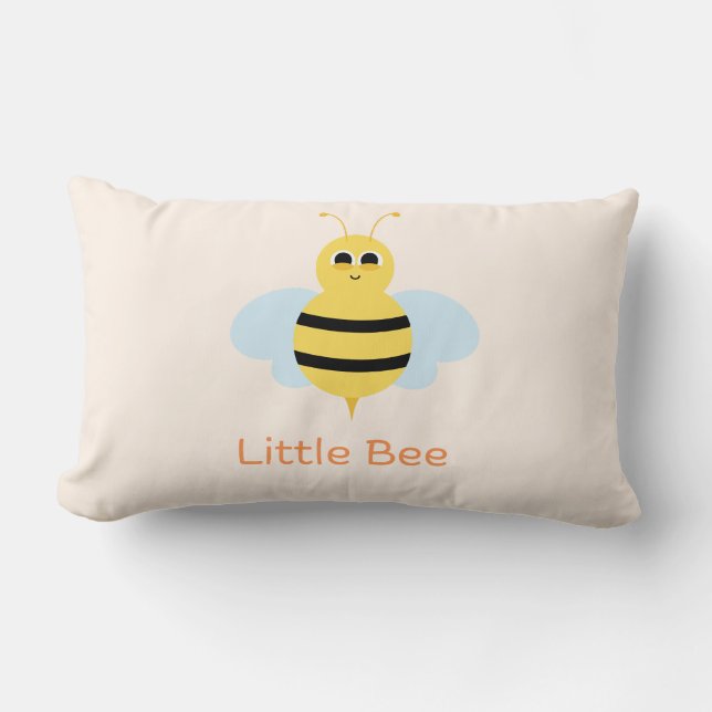 Lumbar Cojín decorativo Little Bee (Anverso)