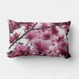 Lumbar Cojín decorativo Magnolia de Japón
