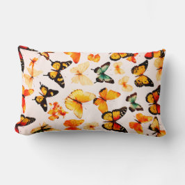 Lumbar Cojín decorativo mariposa - Elegante inspirado en 