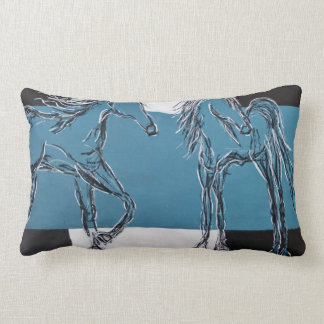 Lumbar Cojín decorativo moderno del caballo