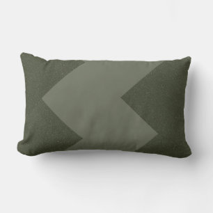 Lumbar Cojín decorativo moderno y verde de Moss