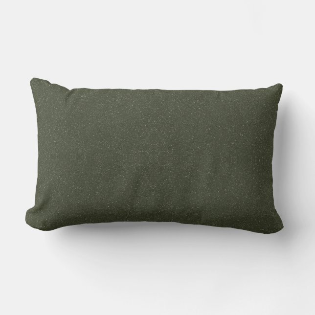 Lumbar Cojín decorativo Moss Green Texture - Personalizab (Anverso)
