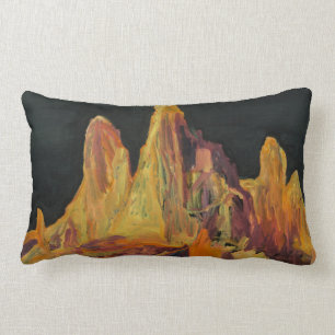 Lumbar Cojín decorativo Naranja