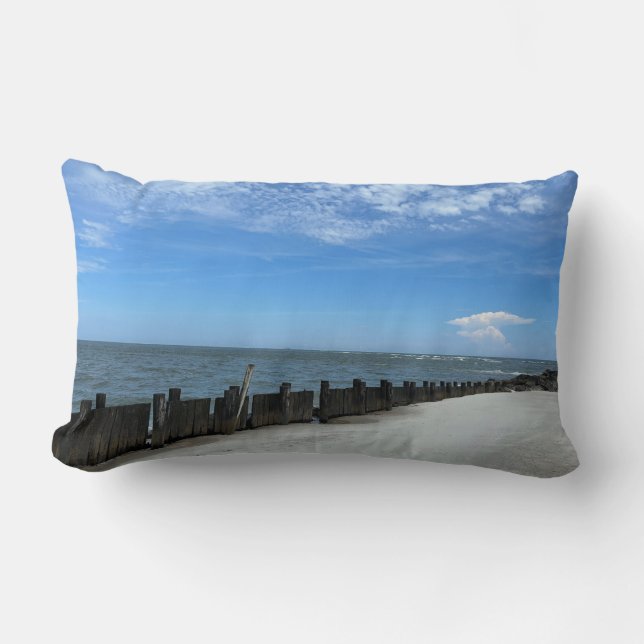 Lumbar Cojín decorativo Ocean View (Anverso)