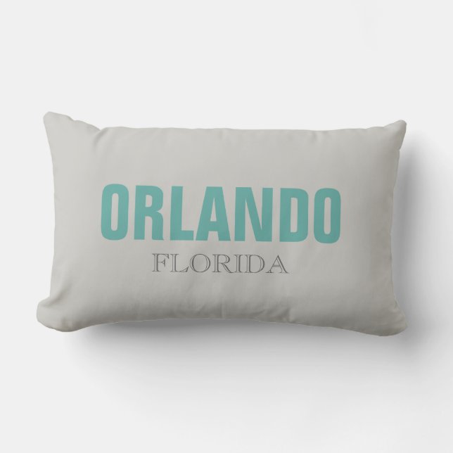 Lumbar Cojín decorativo Orlando Florida Beach (Anverso)