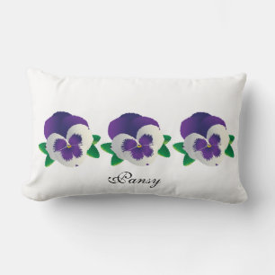 Lumbar Cojín decorativo Pansy