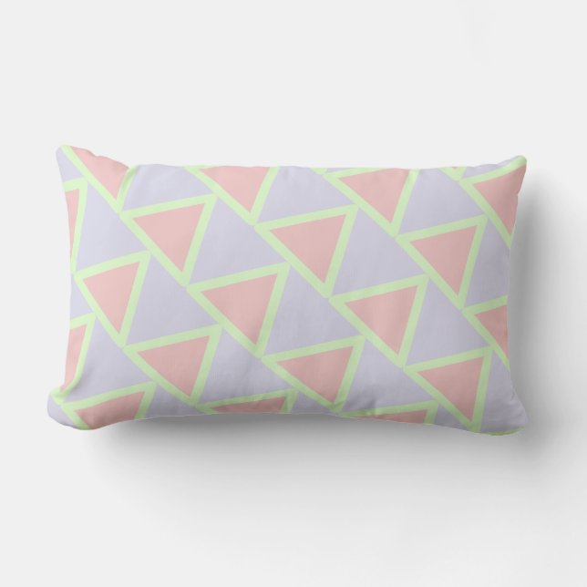 Lumbar Cojín decorativo Pastel moderno (Anverso)
