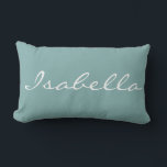 Lumbar Cojín decorativo personalizado<br><div class="desc">Añade tu nombre a nuestra bella almohada lumbar personalizada.</div>