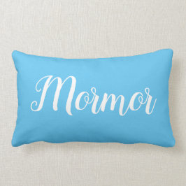 Lumbar Cojín decorativo personalizado para abuela Mormor