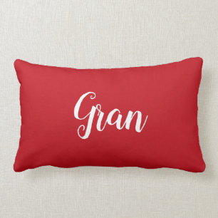 Lumbar Cojín decorativo personalizado para la abuela Gran
