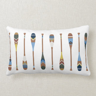 Lumbar Cojín decorativo pintado de la paleta