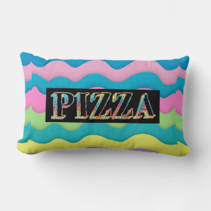 Lumbar Cojín decorativo Pizza