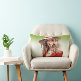 Lumbar Cojín decorativo rectangular Personalizado persona