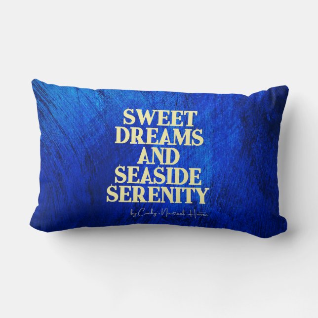 Lumbar Cojín decorativo Twin Marlin (Reverso )