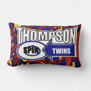 LUMBAR COJÍN DECORATIVO TWINS DE GIRO DE GIRO DE THOMPSON