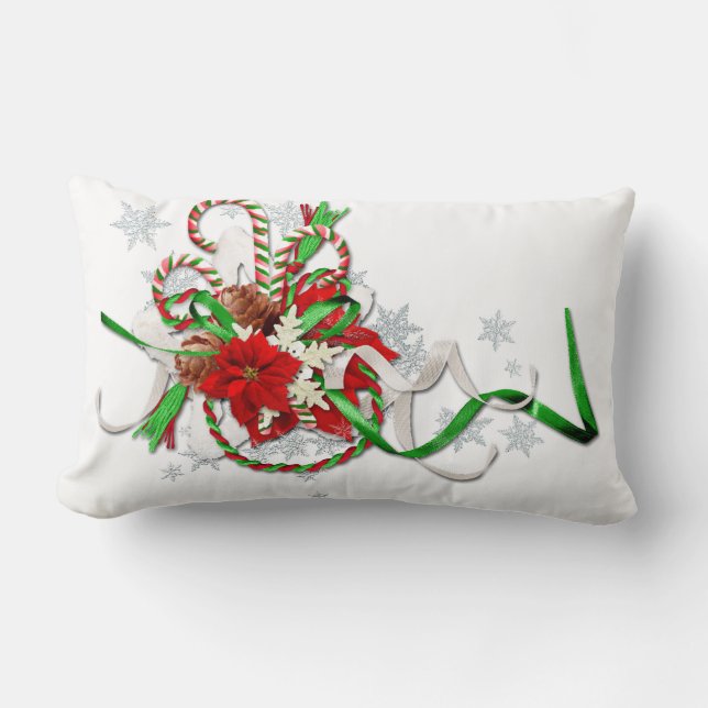 Lumbar Cojín navideño (Anverso)