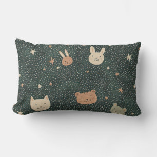 Lumbar Constelación de Critter Starry - Cojín decorativo