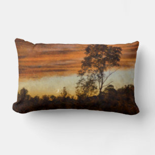 Lumbar creciente de la almohada de tiro de la luna