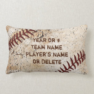 Lumbar de almohada de béisbol personalizado, TU T