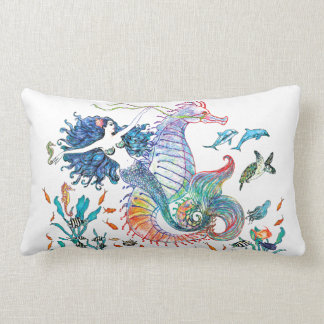 ~ lumbar de la almohada de la sirena vertiginosa