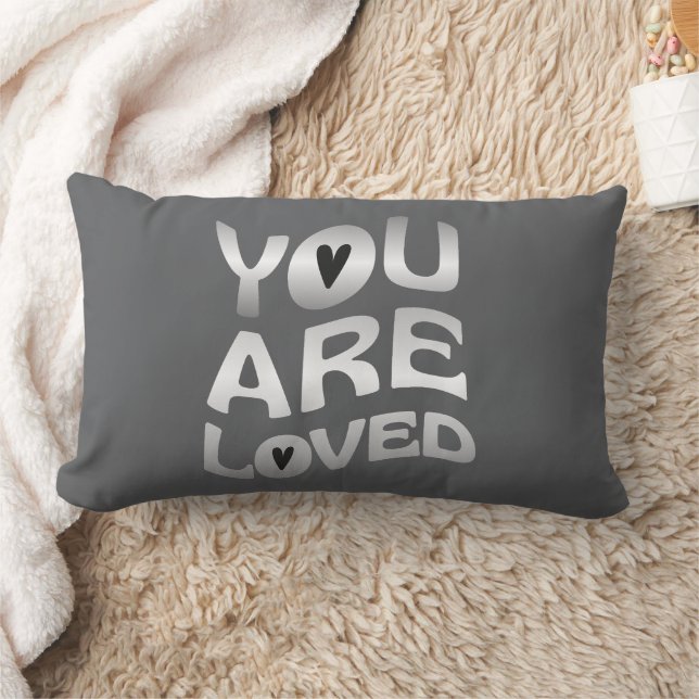 Lumbar Eres Cojín decorativo Amado (Manta)