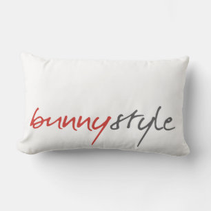 Lumbar Estilo Bunny - Cojín decorativo de salida de respi