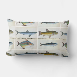Lumbar HAMbyWG - Cojín decorativo - Cuatro pescados